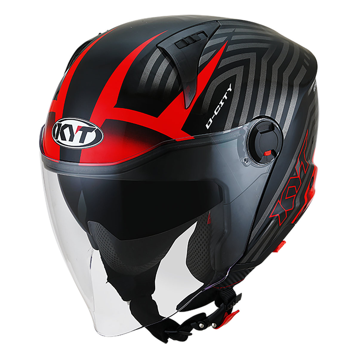D-CITY LUCENT BLACK/RED