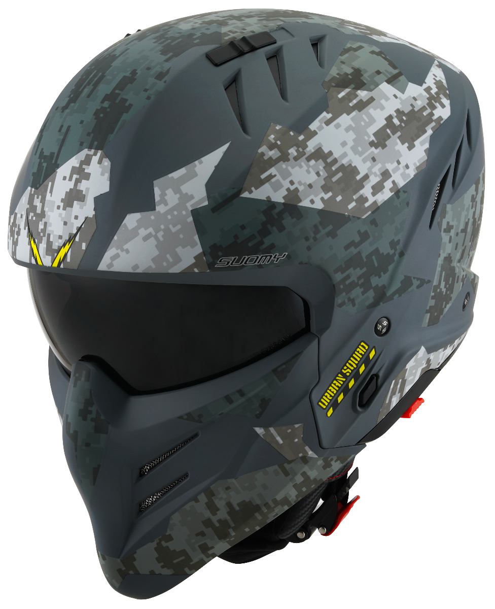 ARMOR URBAN SQUAD CAMOUFLAGE MATT GREY