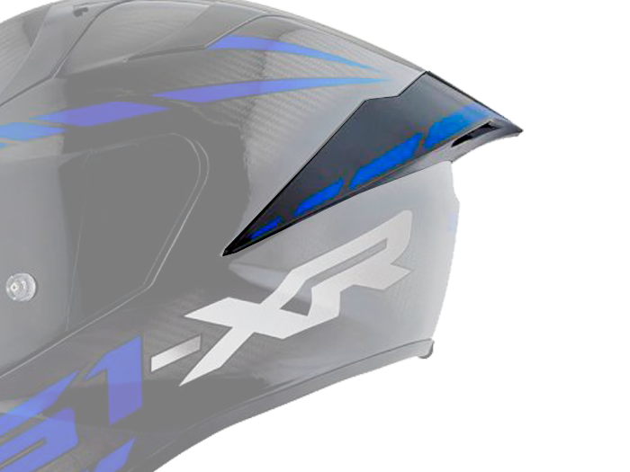 S1-XR GP SPOILER CARBON HYPERSONIC BLUE