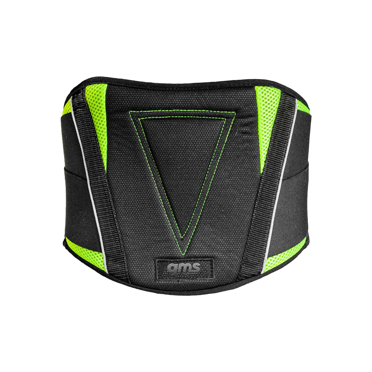 KIDNEY BELT RACING BLACK/FLUO YELLOW