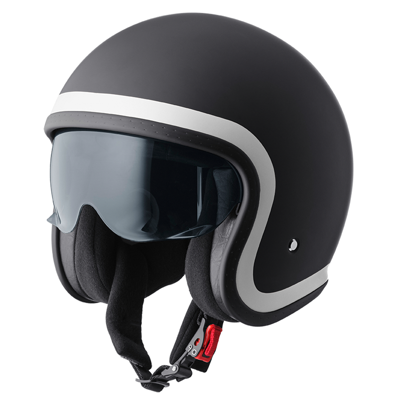 RIDE MATT BLACK/WHITE