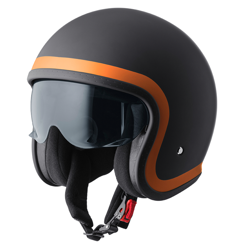 RIDE MATT BLACK/ORANGE