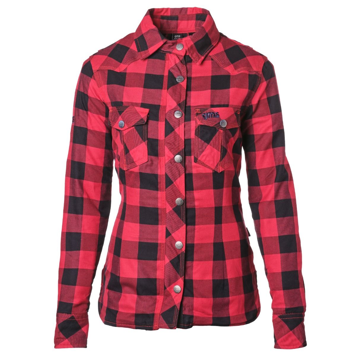JAGUAR LADY SHIRT BLACK/RED