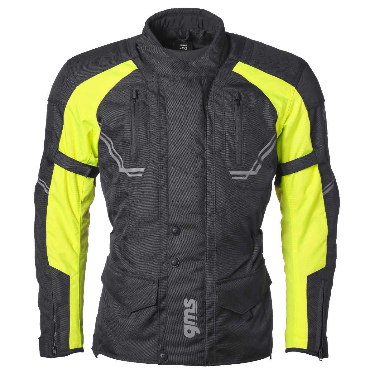 TAYLOR MAN JACKET BLACK/FLUO YELLOW